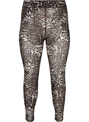 Leopard print leggings, Leo Comb, Packshot image number 0