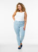 High-waisted super slim Amy jeans , Light Blue, Model image number 0