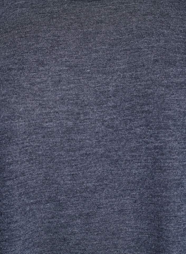 FLASH &ndash; Jersey blouse with 3/4 sleeves, Dark Grey, Packshot image number 2