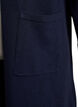 Long, open cardigan with pockets, Blue, Packshot image number 2