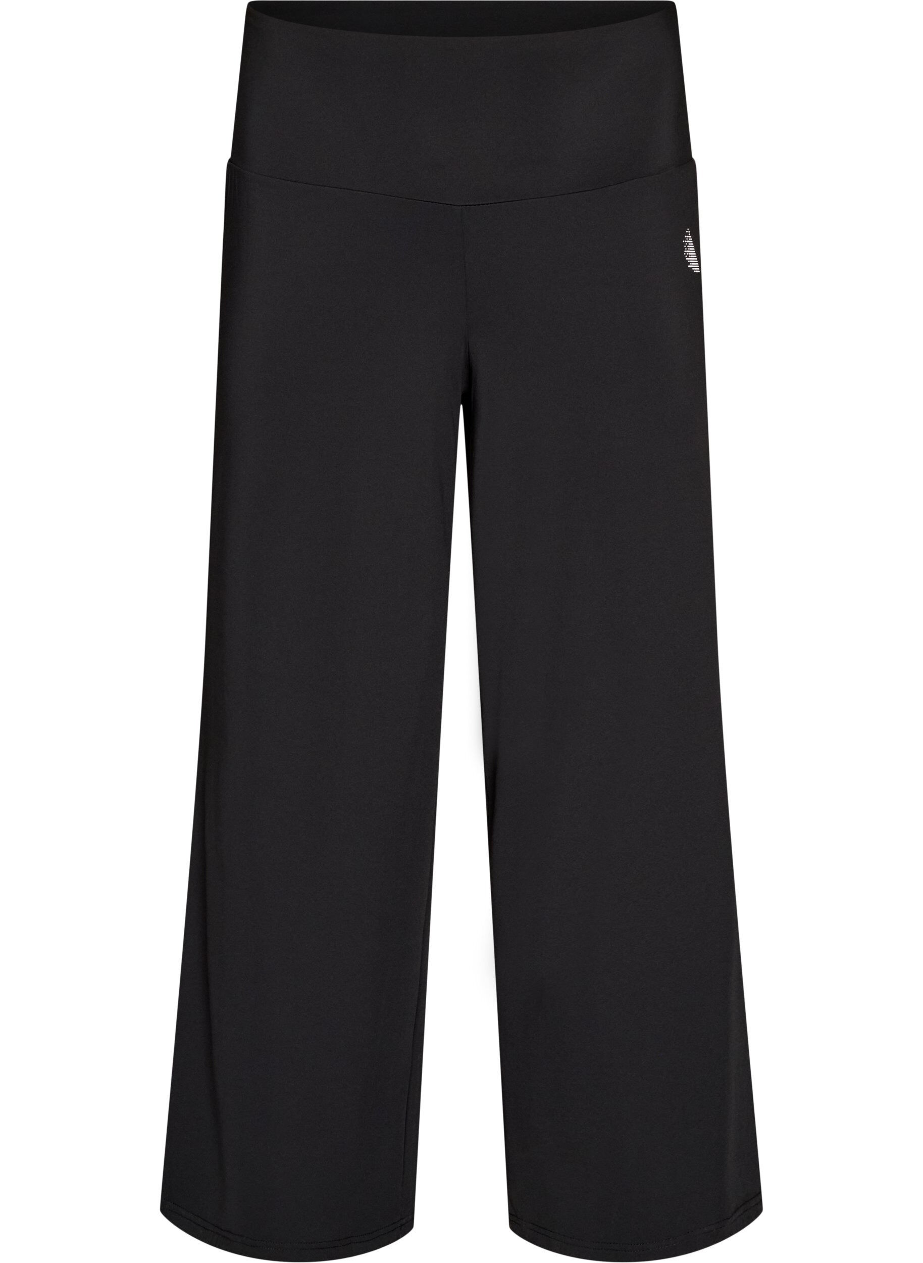 ZizzifashionWide fit training trousers, Black, Packshot image number 0