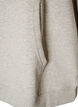 Hoodie with embroidered motif, Grey, Packshot image number 3