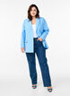 Classic blazer with button closure, Light Blue, Model image number 1