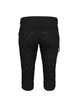 Slim fit capri jeans with pockets, Black, Packshot image number 1