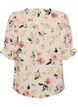 Shirt blouse with 1/2 sleeves, Red, Packshot image number 1