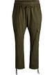 Loose cargo trousers in cotton, Green, Packshot image number 0
