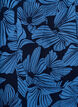 Short a-line dress with floral print, Blue, Packshot image number 3