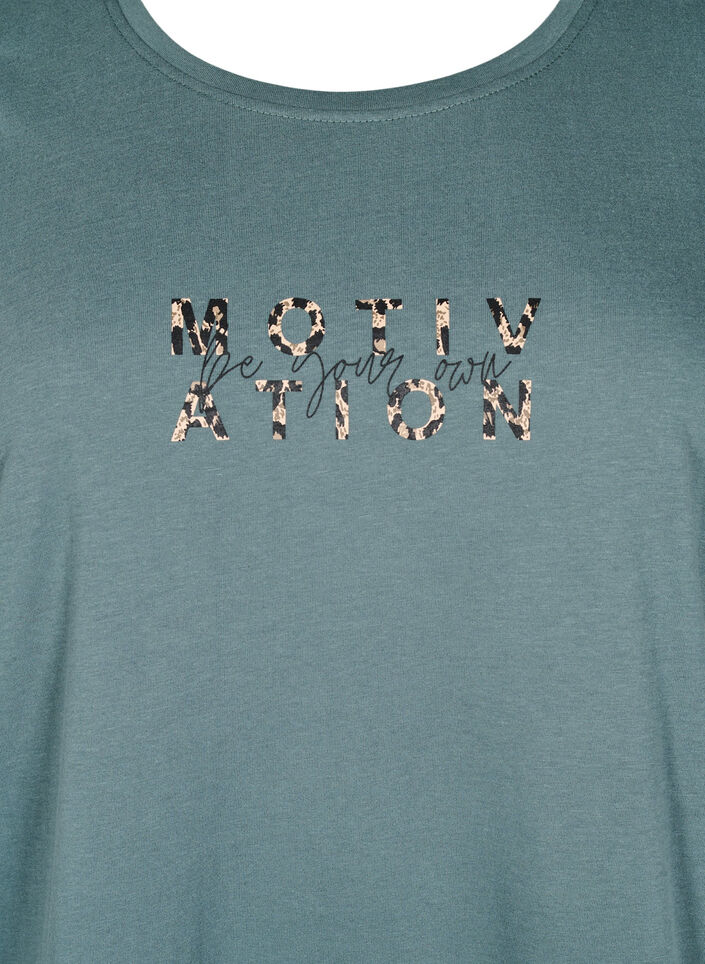 FLASH - T-shirt with motif, Green, Packshot image number 2