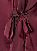 Shirt with a satin look and wrap effect, Red, Packshot image number 3