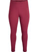 Cotton leggings with lining, Dark Bordeaux, Packshot image number 0