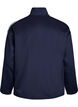 Workout jacket with stripes and cropped sleeves, Blue, Packshot image number 1