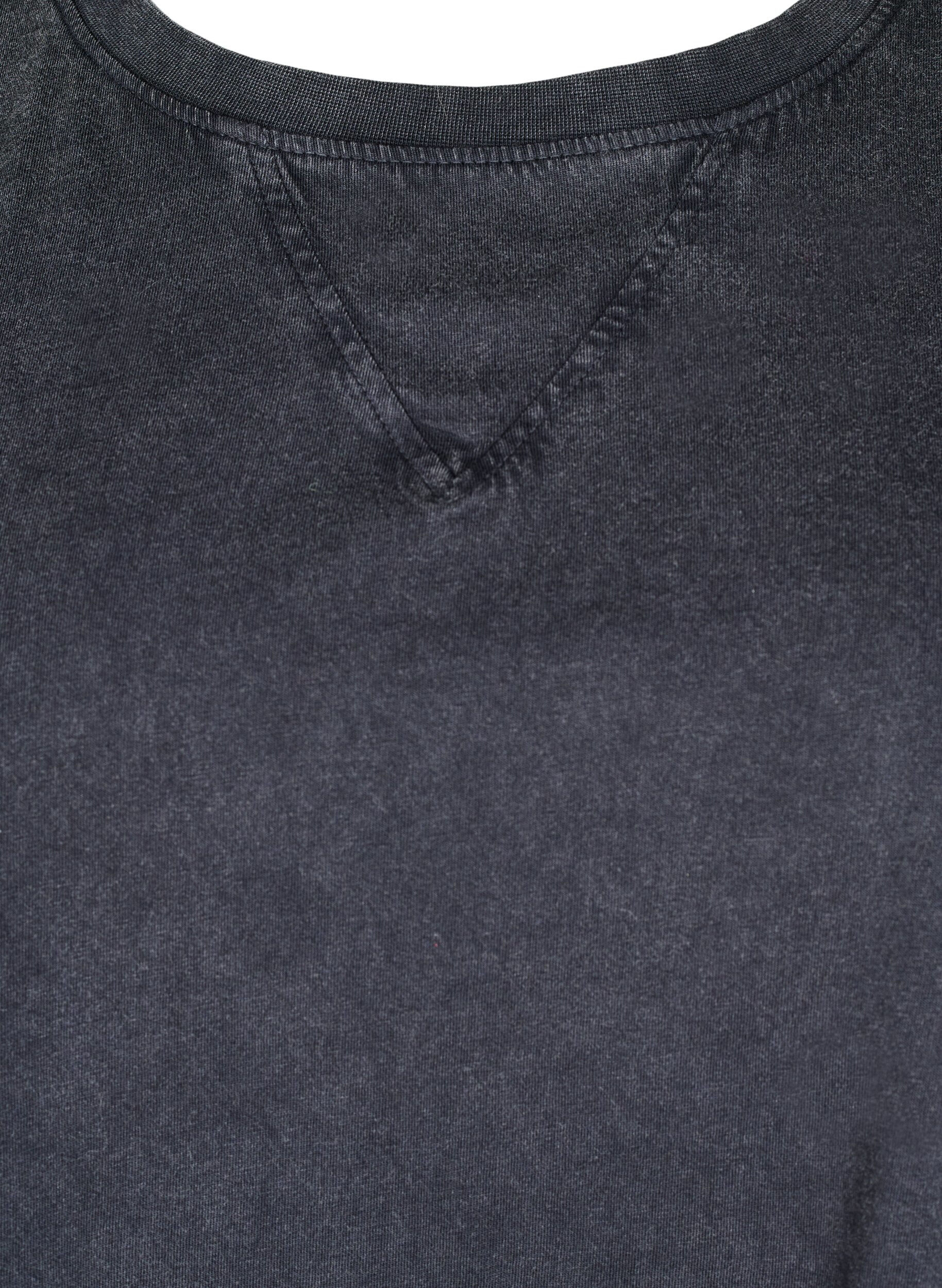 Zizzifashion Boxy T-shirt in organic cotton, Grey, Packshot image number 2