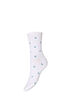 Cotton socks with patterns, White, Packshot image number 0