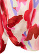 Long satin shirt with print, Geranium Graphic AOP, Packshot image number 3
