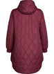 Mid-length quilted jacket with a hood, 0655, Packshot image number 1