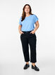Two-pack short sleeve t-shirts, Light Blue, Model image number 1