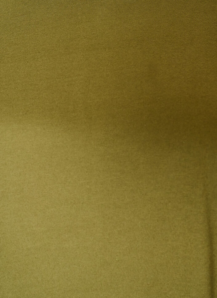 T-shirt with draped detail, Green, Packshot image number 2