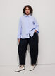 Loose shirt with tie, Light Blue, Model image number 1
