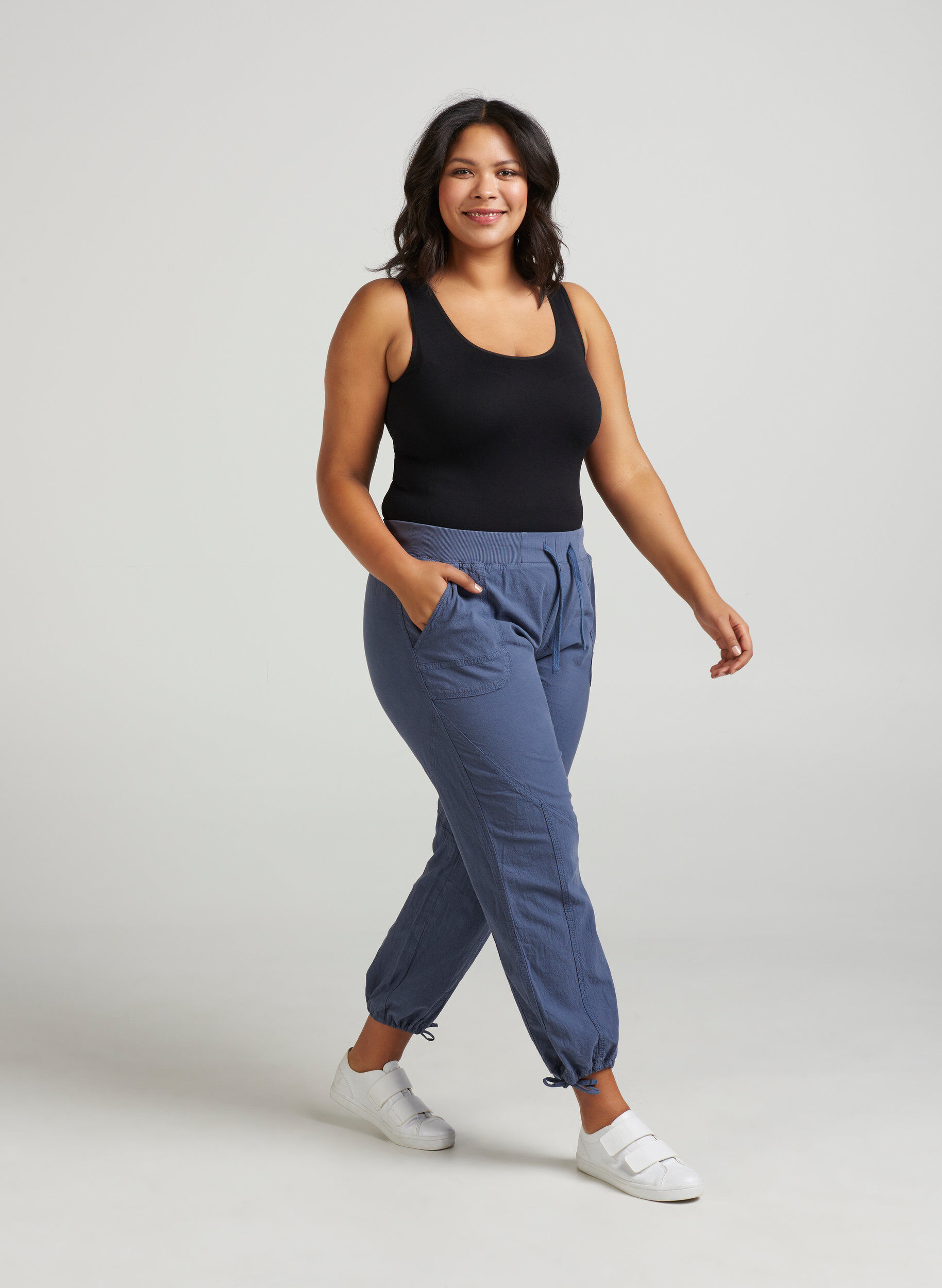 Zizzifashion Seamless top, Black, Model image number 0