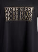 Organic cotton nightgown with v-neck, , Packshot image number 2