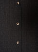 Sleeveless top with a wavy texture and button fastening, Black, Packshot image number 2