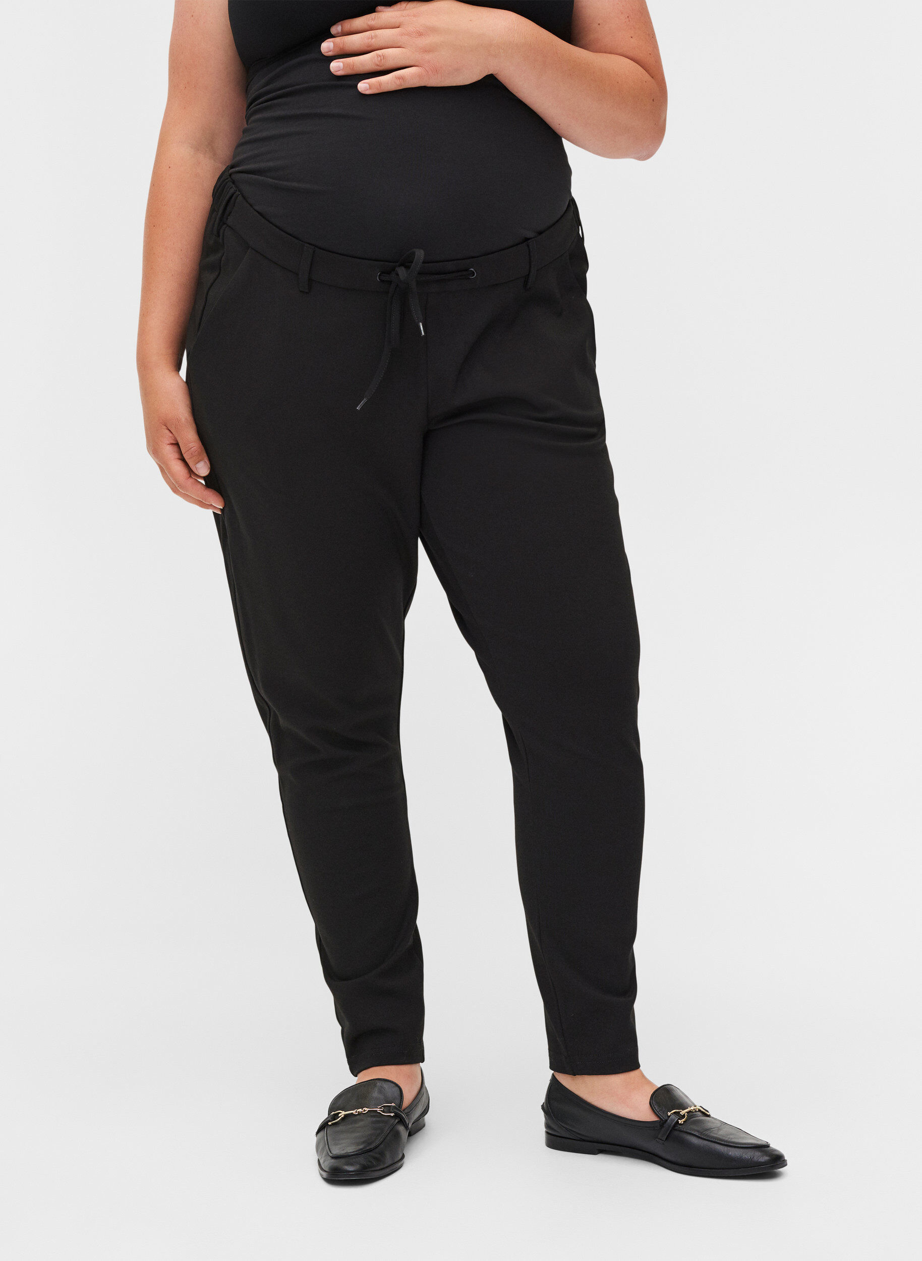 Zizzifashion Maternity Maddison pants, Black, Model image number 2