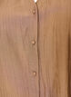 Viscose blouse with buttons and texture, Brown, Packshot image number 2