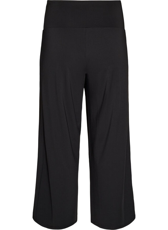 Wide fit training trousers, Black, Packshot image number 1