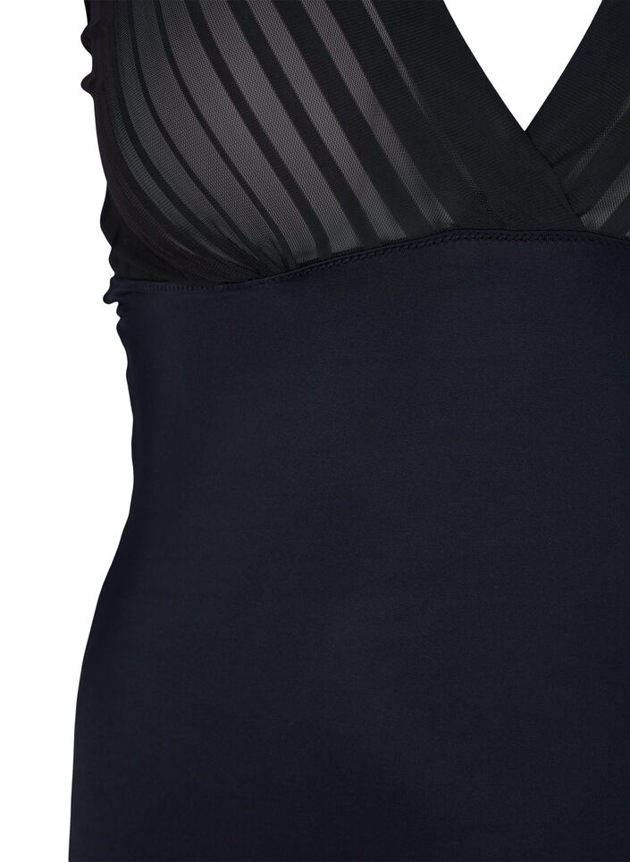Body with mesh, Black, Packshot image number 2