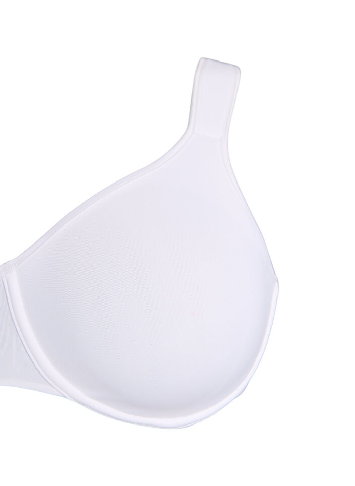 Minimizer bra with padded straps, White, Packshot image number 2