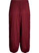 Balloon trousers with texture and an elasticated waist, Red, Packshot image number 1