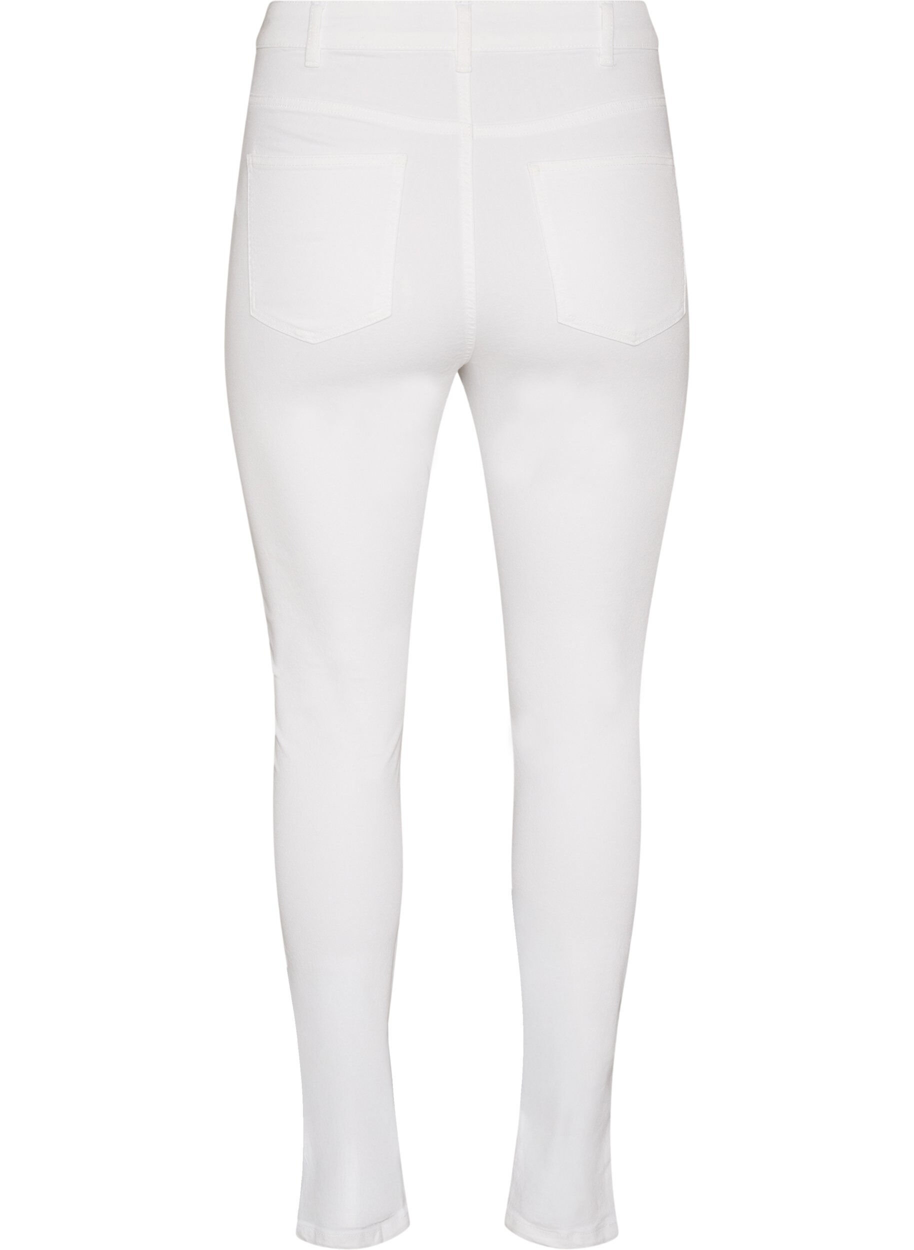 ZizzifashionAmy high-waisted super slim fit jeans, White, Packshot image number 1