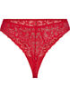 Lace G-string with regular waist, Red Ass., Packshot image number 1