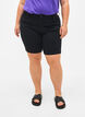 Slim fit Emily short with a regular waist, Black, Model image number 3