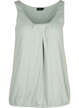 Top with lace trim, Slate Gray, Packshot image number 0