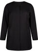 Spring jacket with concealed button placket, Black, Packshot image number 0