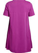 Jersey dress with short sleeves and pockets, Purple, Packshot image number 1