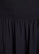 FLASH - Short skirt with smocked waist, Black, Packshot image number 2