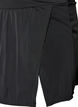 Bikini bottom with brief and wrap-around effect, Black, Packshot image number 2