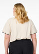 Short sleeve polo shirt, Beige, Model image number 2