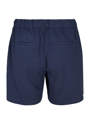 Plain-coloured shorts with pockets, Navy Blazer, Packshot image number 1