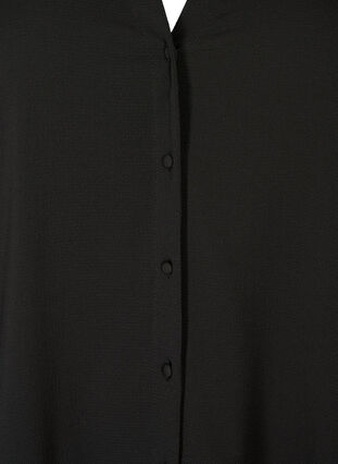 Midi dress with long sleeves, Black, Packshot image number 2