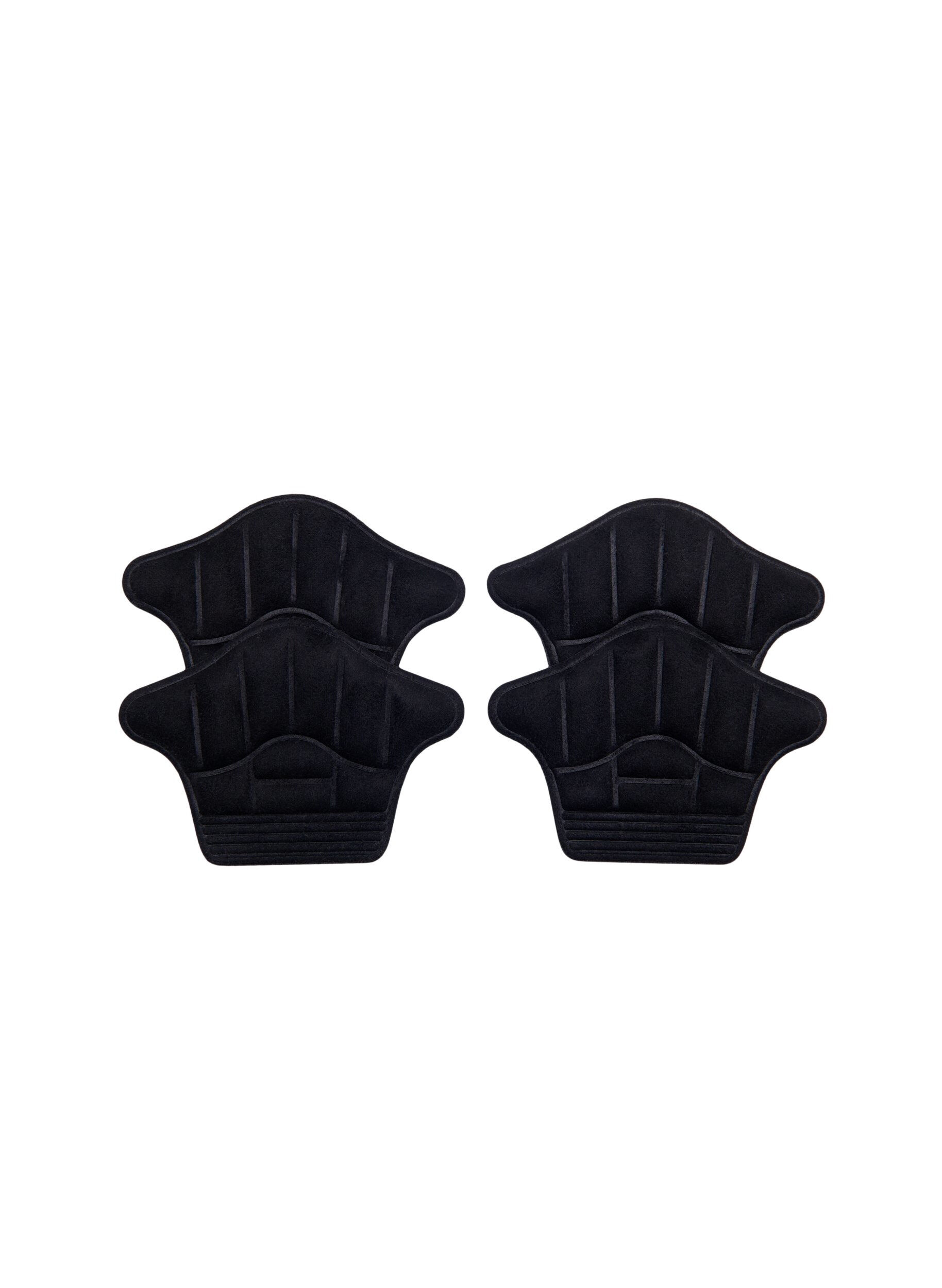 Zizzifashion 2-pack heel inserts, Black, Packshot image number 0