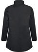 Water-repellent spring jacket with an A-line cut, Black, Packshot image number 1