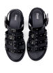Wide fit - Sandal with studs, Black, Packshot image number 2