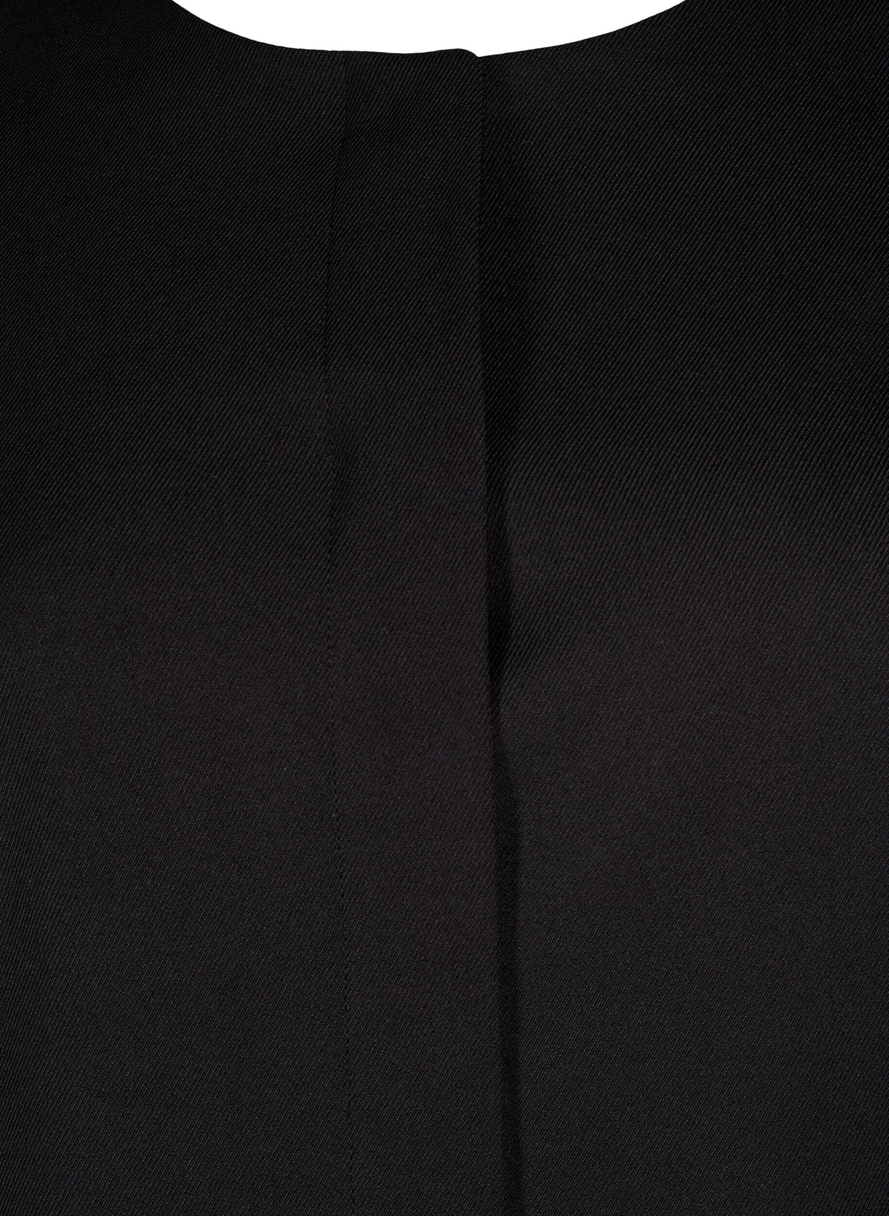 Zizzifashion Spring jacket with concealed button placket, Black, Packshot image number 2