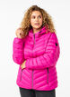 Lightweight jacket with hood, Pink, Model image number 0