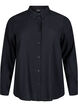Shirt with a striped texture, Black, Packshot image number 0