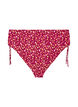 Tai bikini briefs with tie-fastenings and floral print, Red, Packshot image number 1