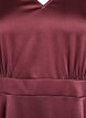 Empire party dress in midi length, Dark Bordeaux, Packshot image number 2